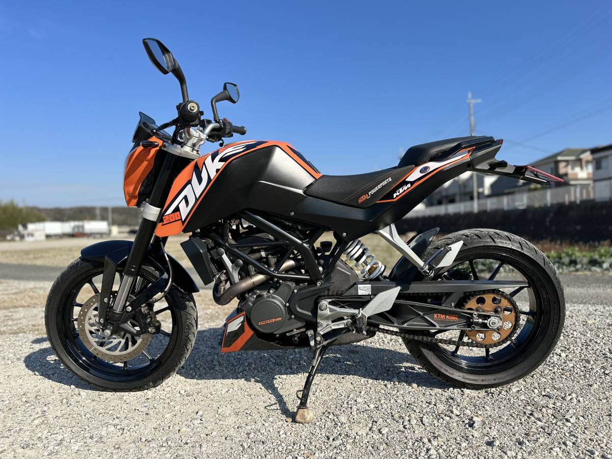 KTM200デューク JUC 走行距離23922_画像1