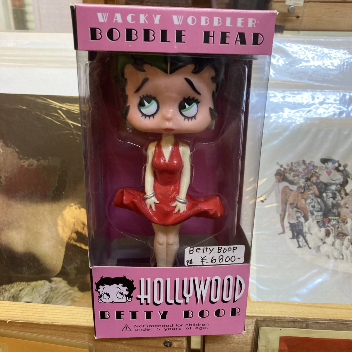 レトロ☆FUNKO　BETTY BOOP　ハリウッド　ボビングヘッド★ベティブープ、フィギュア