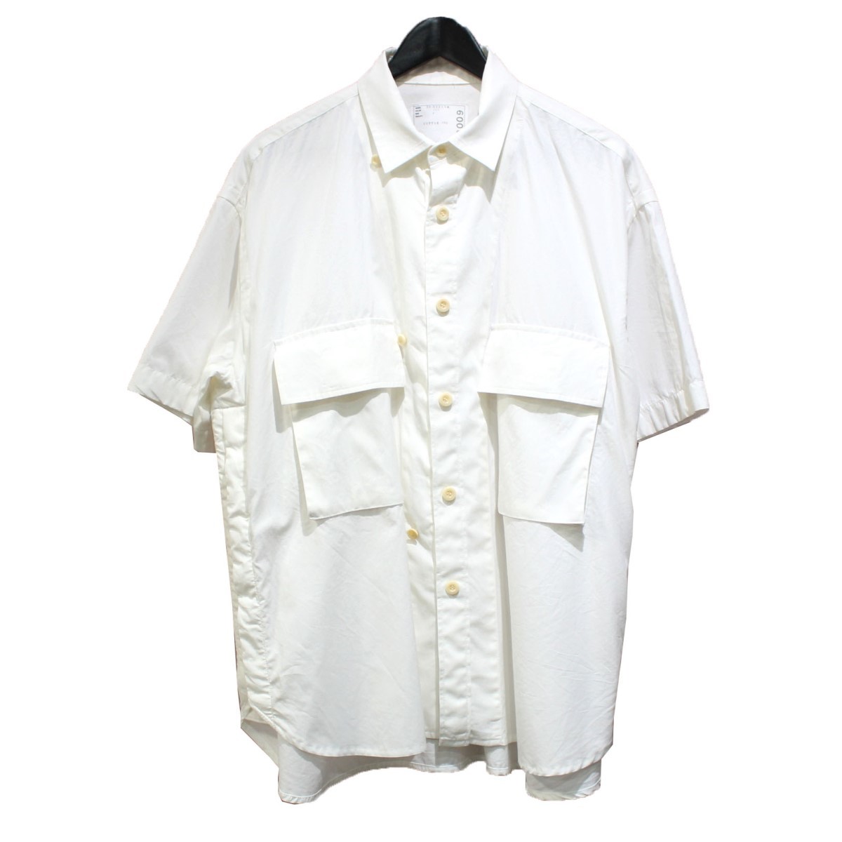 sacai サカイ 23SS Cotton Polin Shirt コットンポプリン シャツ 8073000141549