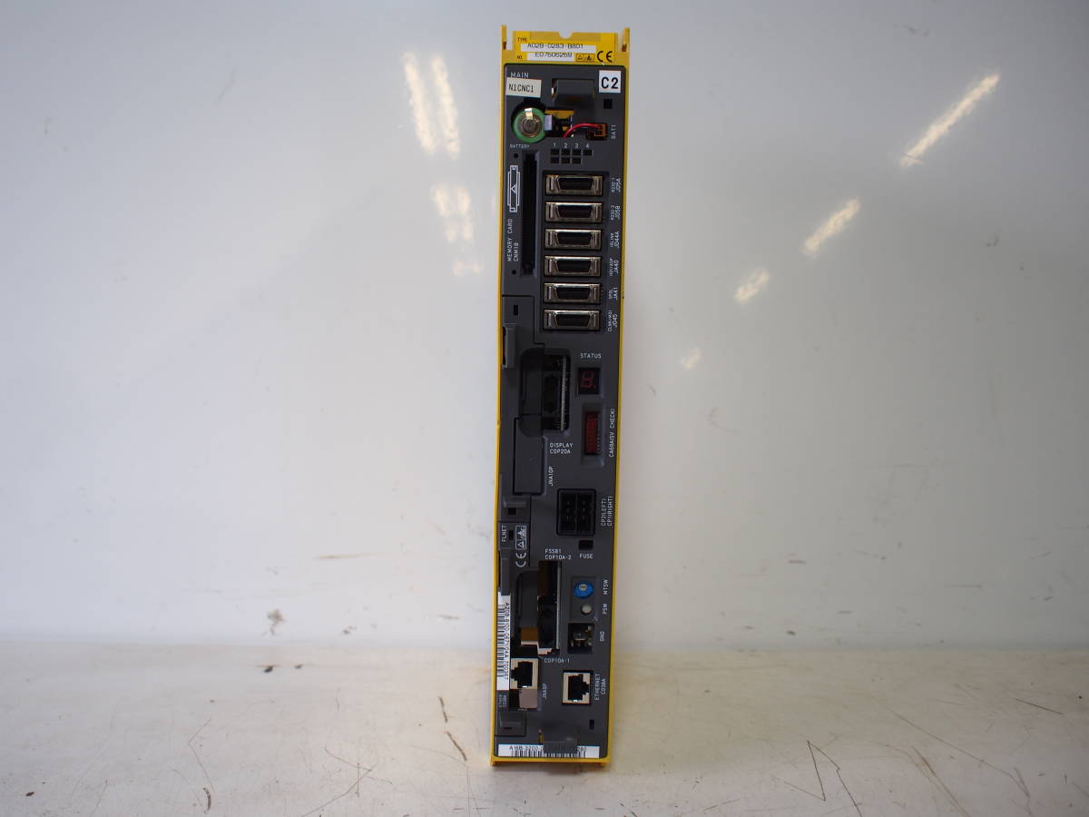 ☆【1T1129-9】 FANUC ファナック A02B-0283-B801 2007年製 サーボコントローラー ジャンク_画像2