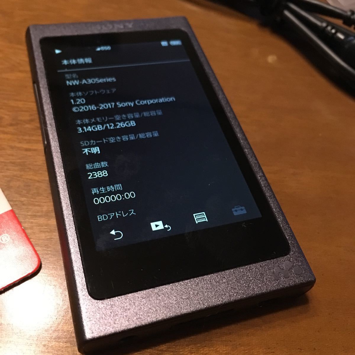  原文:ウォークマン NW-A35 SDカード32GB bluetooth ハイレゾ WALKMAN 送料無料