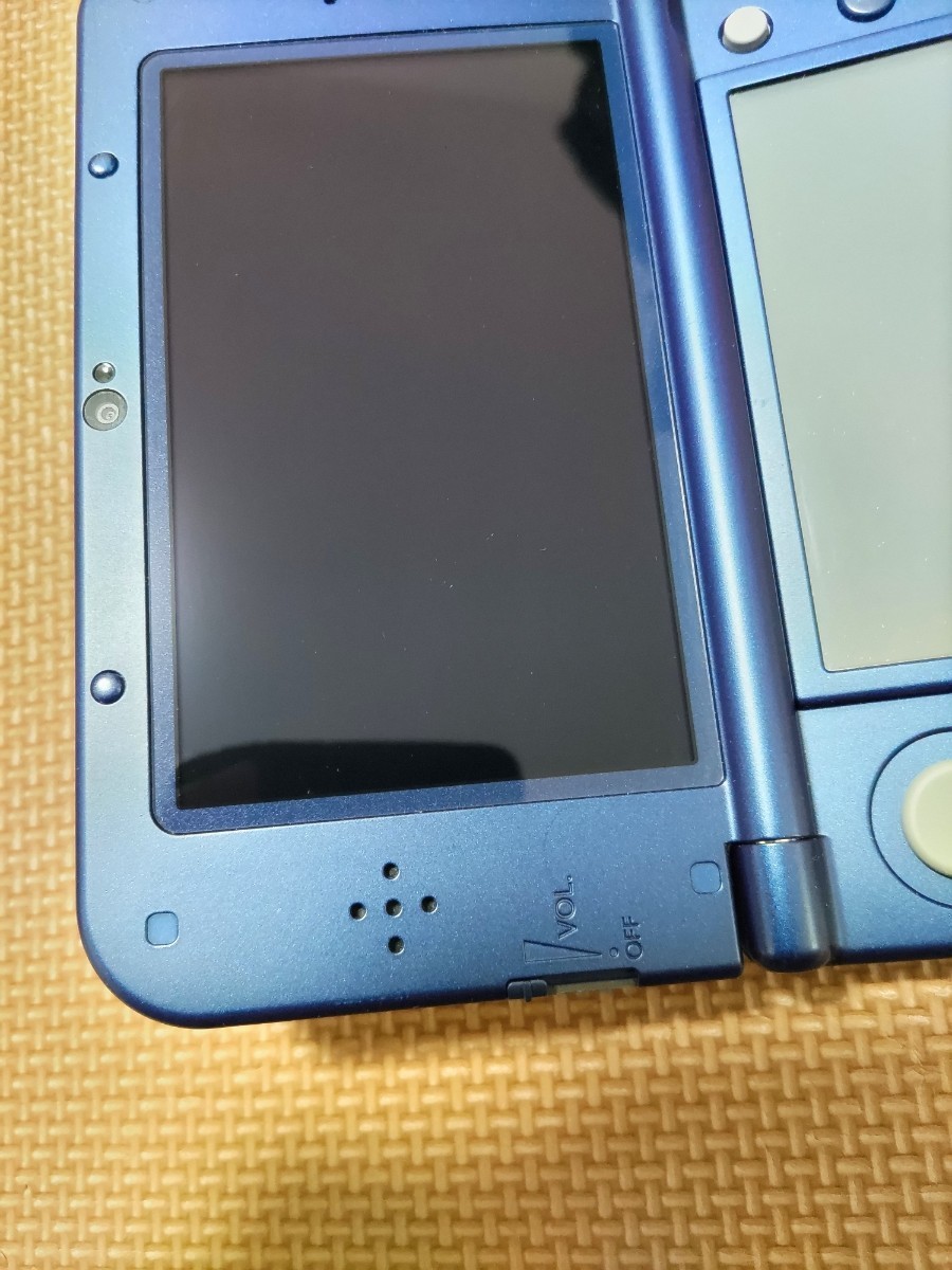 未開封カード付 New ニンテンドー3DS LL本体 メタリックブルー METALLIC BLUE 任天堂 Nintendo New 3DSLL Newニンテンドー3DSLL New3DSLL _画像3