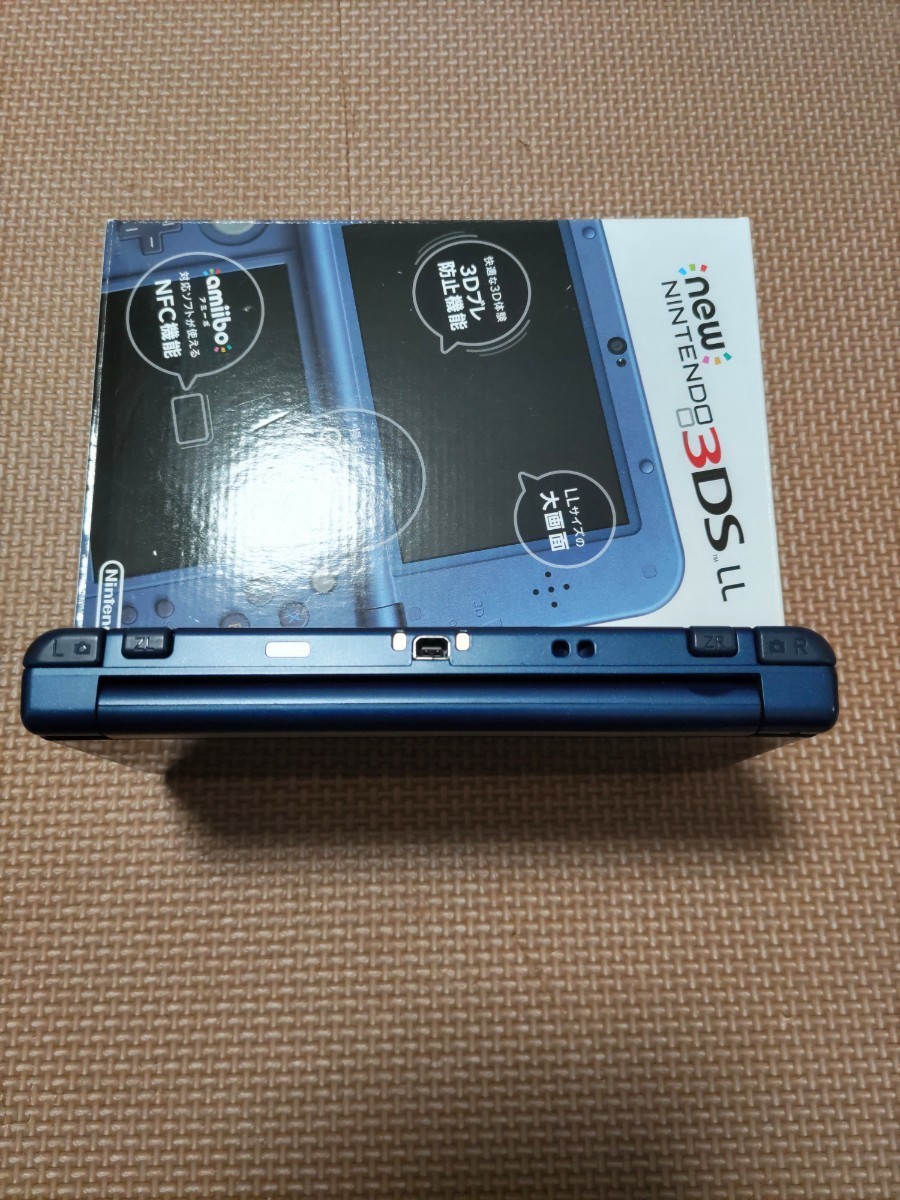 未開封カード付 New ニンテンドー3DS LL本体 メタリックブルー METALLIC BLUE 任天堂 Nintendo New 3DSLL Newニンテンドー3DSLL New3DSLL _画像7
