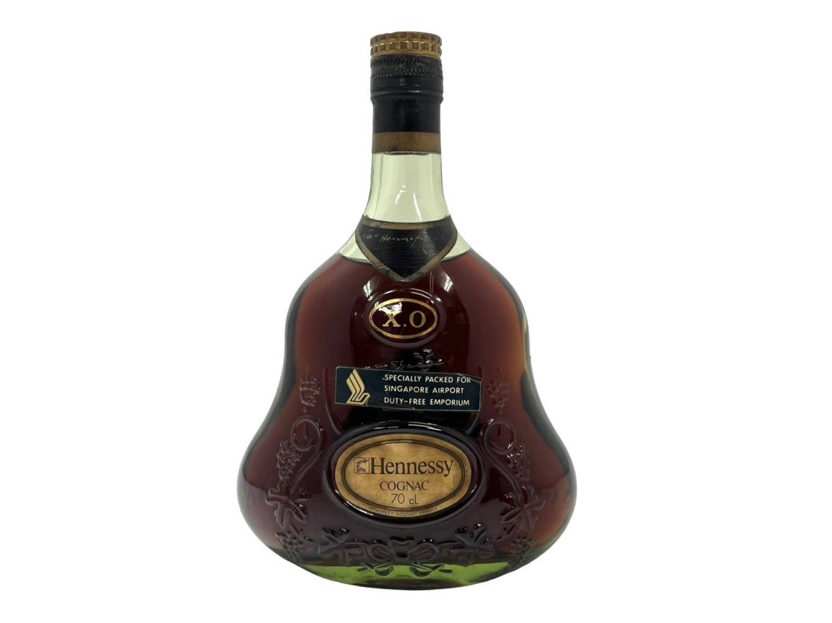 【未開栓】Hennessy/ヘネシー XO グリーンボトル 金キャップ 700ml 40% 古酒 ブランデー COGNAC コニャック 洋酒 (44028OM1)_画像1