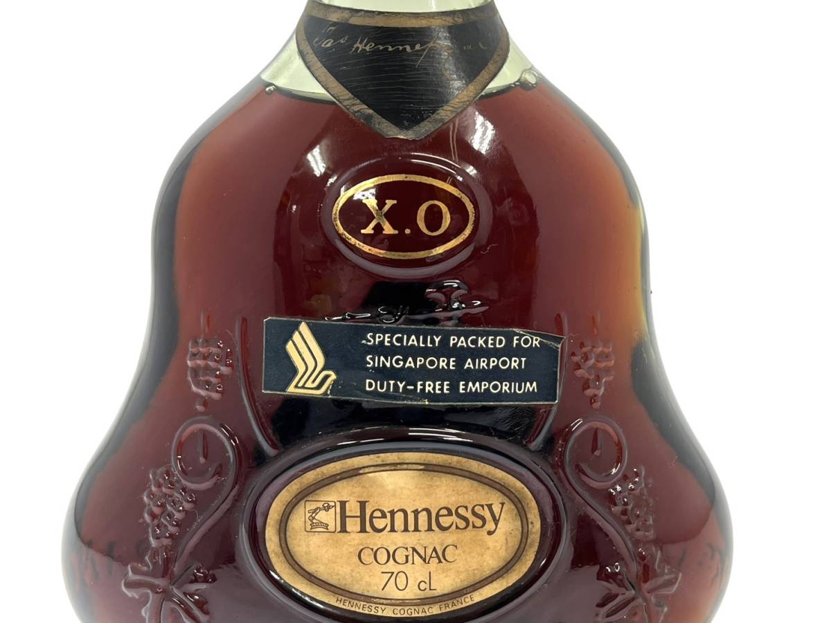 【未開栓】Hennessy/ヘネシー XO グリーンボトル 金キャップ 700ml 40% 古酒 ブランデー COGNAC コニャック 洋酒 (44028OM1)_画像3