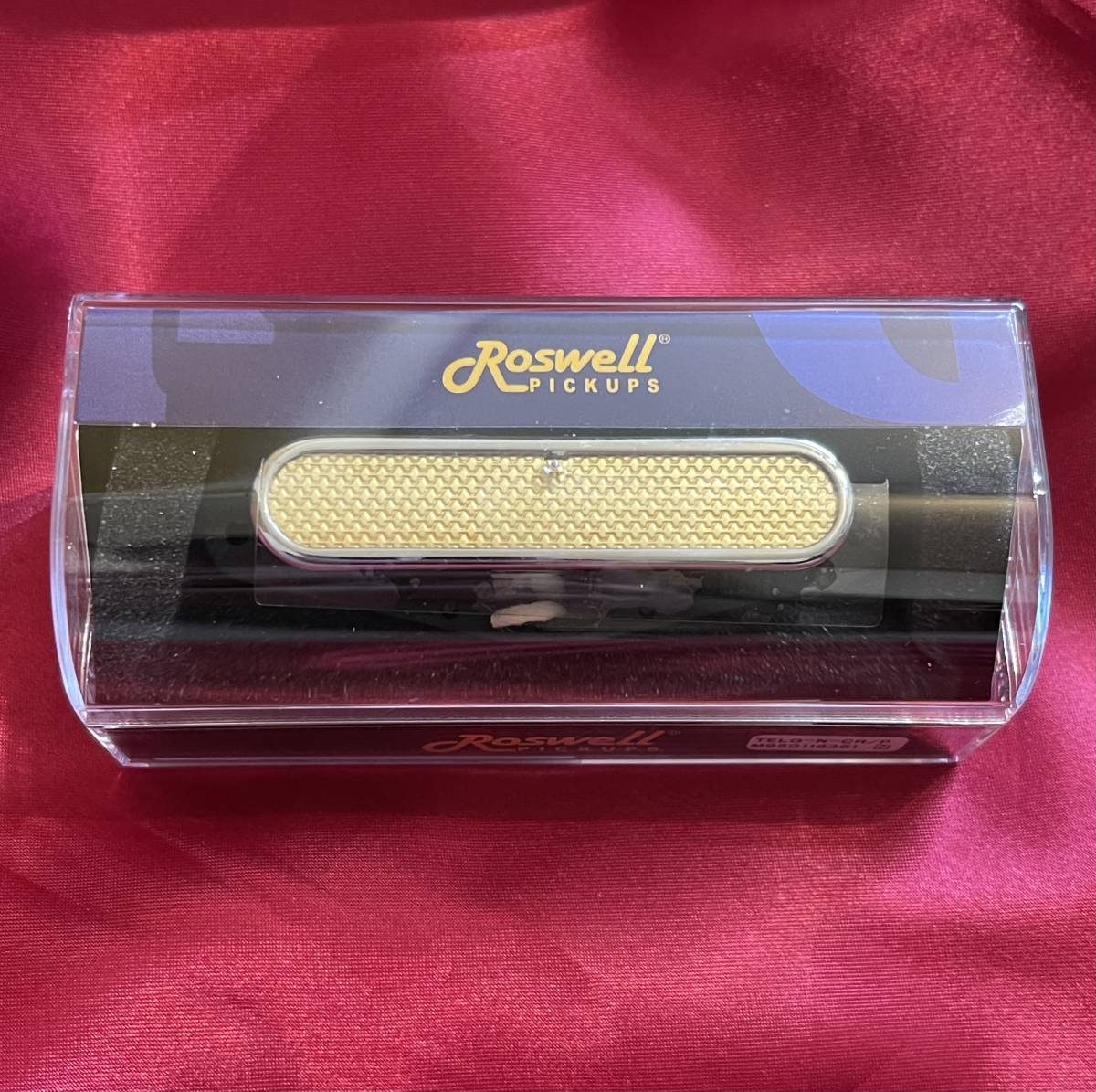 新品 Gold Foil ゴールドフォイルピックアップ Telecaster Neck-Sized Roswell テレキャスター フロント用 LOLLAR TEISCO ビザール_画像3