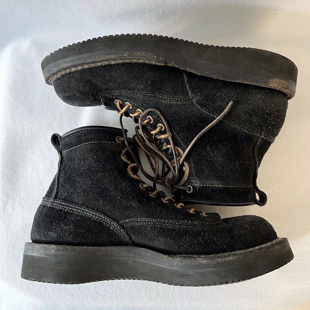WHITE'S BOOTS SUEDE SMOKE JUMPER 8 E ブラック ホワイツ WHITE'S BOOTS SUEDE SMOKE JUMPER 8 E ブラック ホワイツ