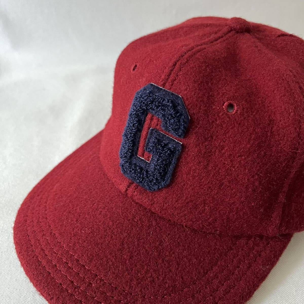 00s EMERSON GLENN ウール ベースボール キャップ USA製 野球帽 アメリカ製 米国製_画像6