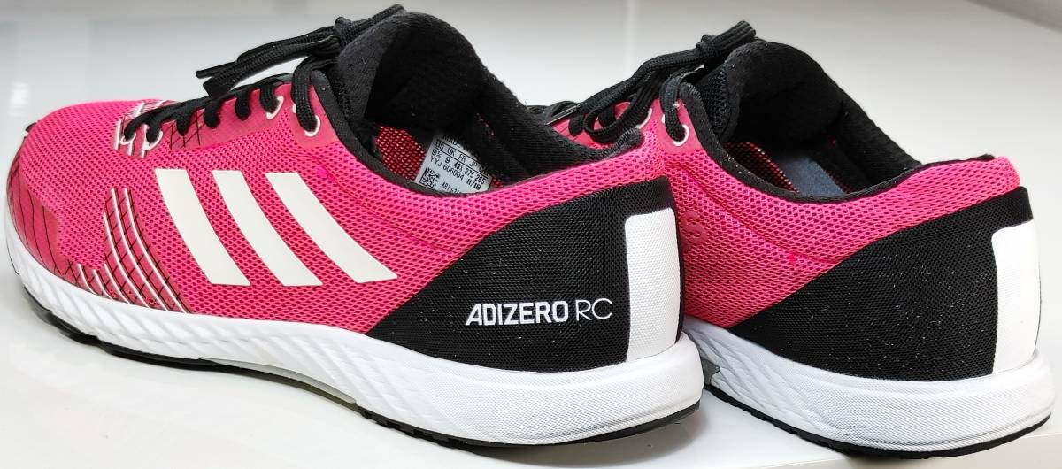 【美品・USED/BOUNCEソール＆HAPTICPRINT採用/正規店購入】adidas　adiZERO　RC WIDE　メンズ・ランニングシューズ　　 サイズ＝27.5ｃｍ_画像9