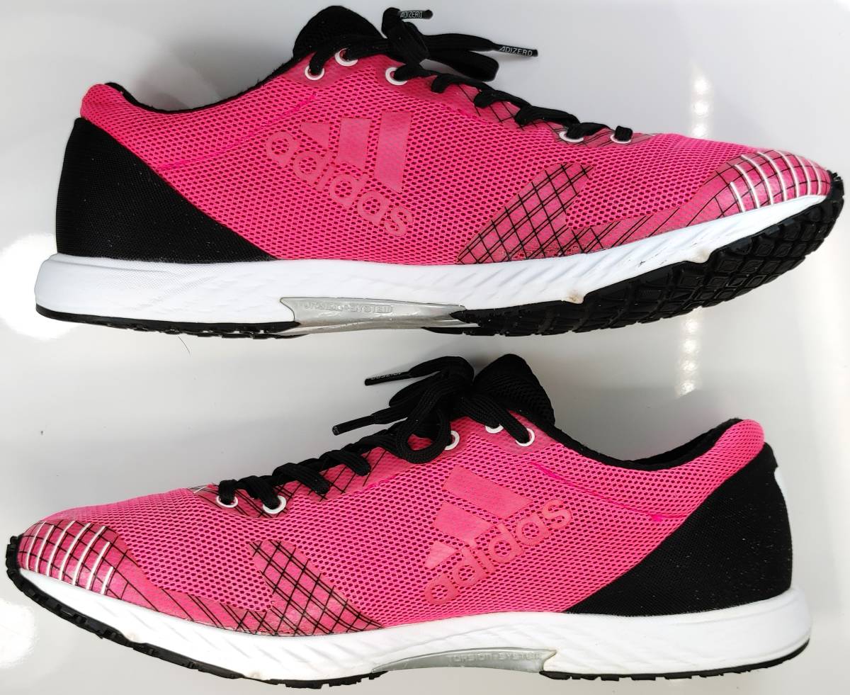 【美品・USED/BOUNCEソール＆HAPTICPRINT採用/正規店購入】adidas　adiZERO　RC WIDE　メンズ・ランニングシューズ　　 サイズ＝27.5ｃｍ_画像8