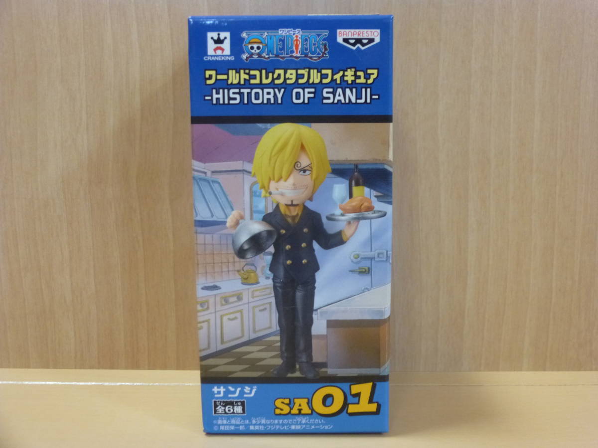  原文:【 サンジ SA01 】 ワンピース ワールドコレクタブルフィギュア - HISTORY OF SANJI -