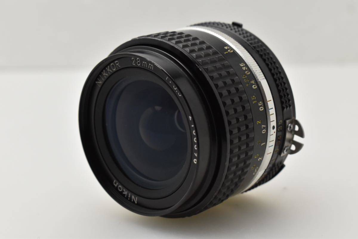 【B品】NIKON ニコン Ai-S 28mm F3.5［00006221］_画像1