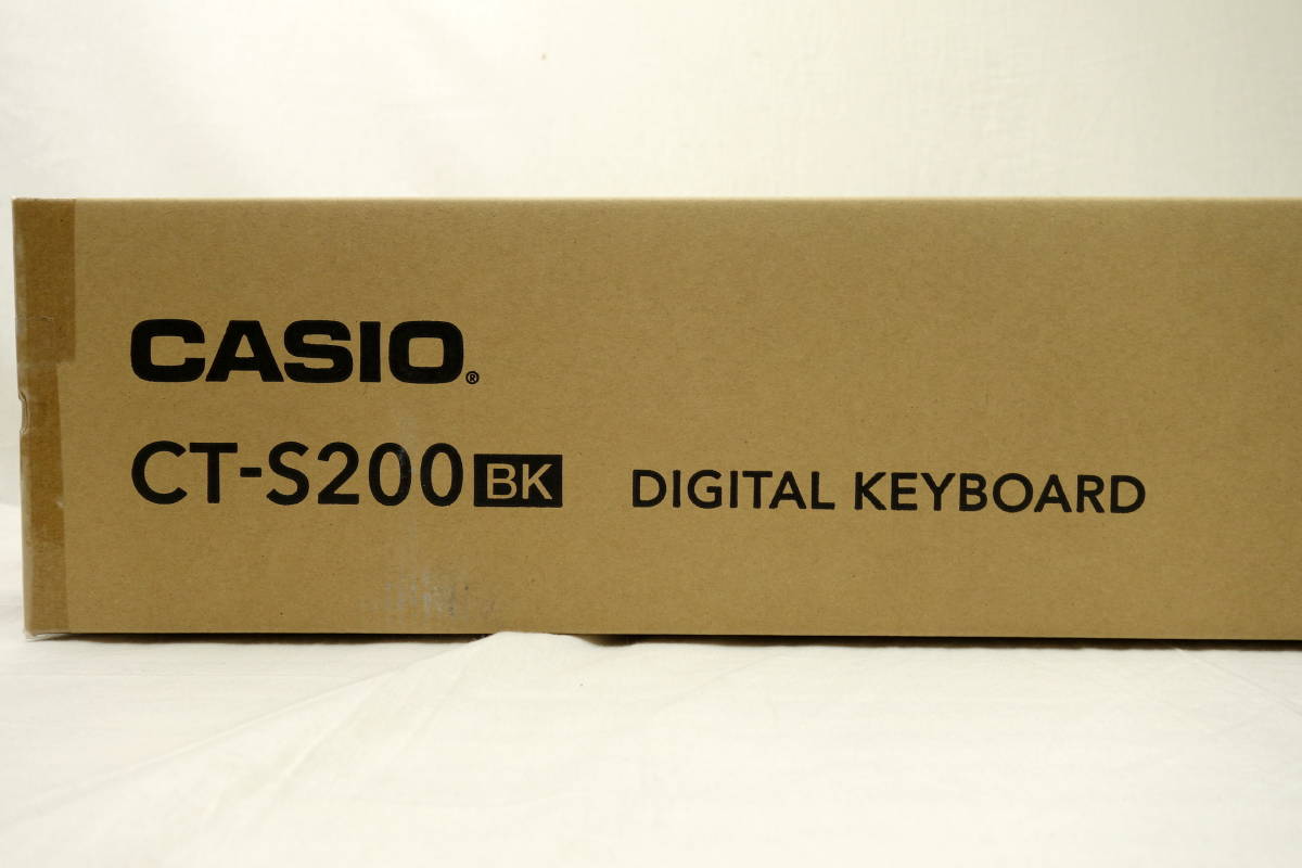 ◆未開封未使用品◆CASIO カシオ ベーシックキーボード 61鍵 CT-S200BK_画像5