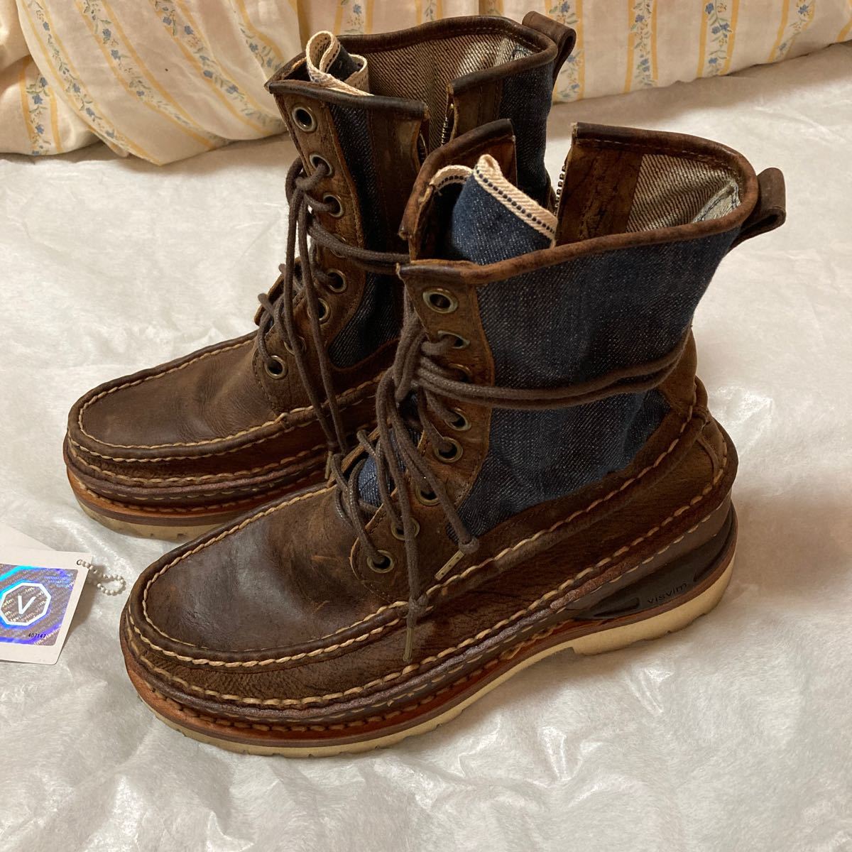 visvim FIL 2012 GRIZZYBOOTSMID-FOLK LTインディゴ US8 26cm ビスビム グリズリーブーツ_画像1