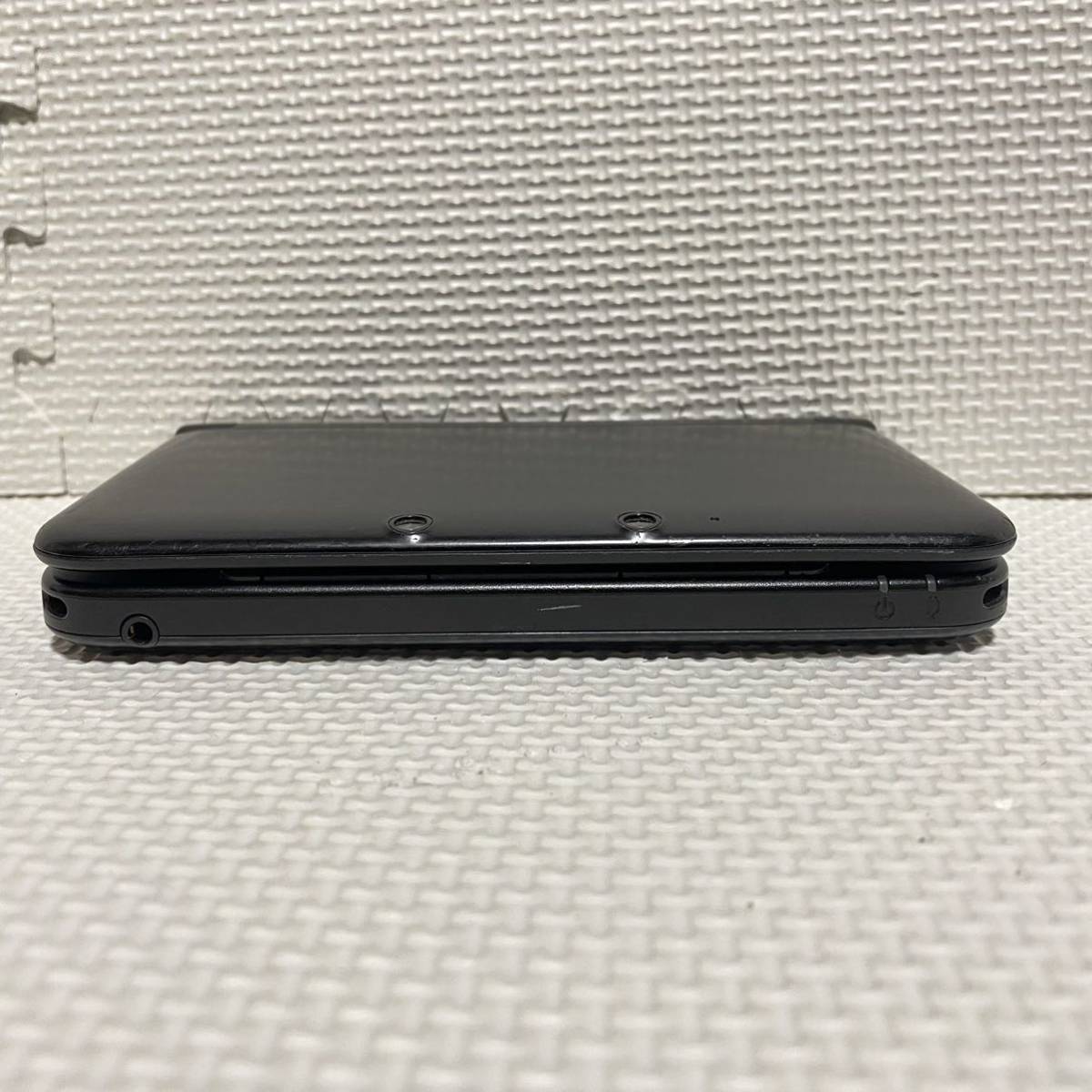 1円☆ ニンテンドー3DS LL ブラック Nintendo 任天堂 SPR-001(JPN) ゲーム機 本体 DS 3DSLL 黒 タッチペン欠品 動作品_画像2