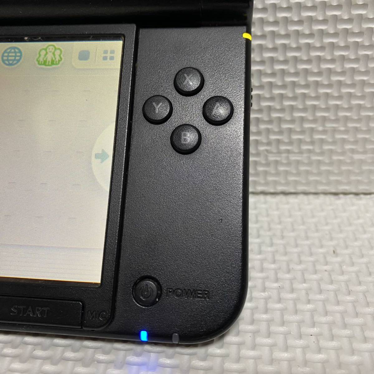 1円☆ ニンテンドー3DS LL ブラック Nintendo 任天堂 SPR-001(JPN) ゲーム機 本体 DS 3DSLL 黒 タッチペン欠品 動作品_画像9