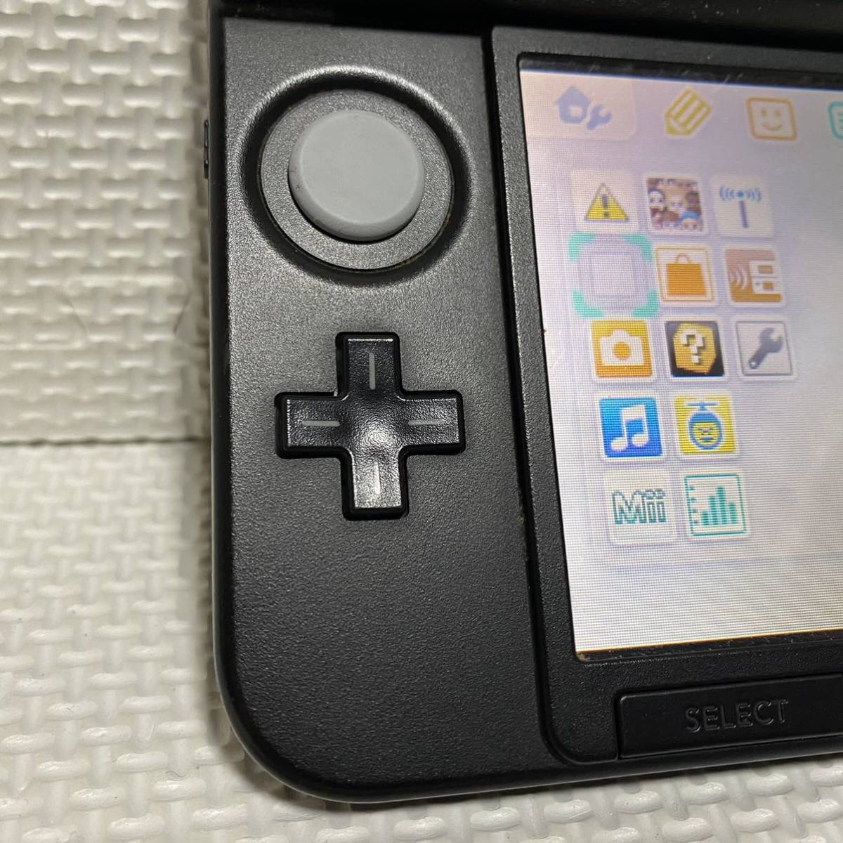 1円☆ ニンテンドー3DS LL ブラック Nintendo 任天堂 SPR-001(JPN) ゲーム機 本体 DS 3DSLL 黒 タッチペン欠品 動作品_画像8