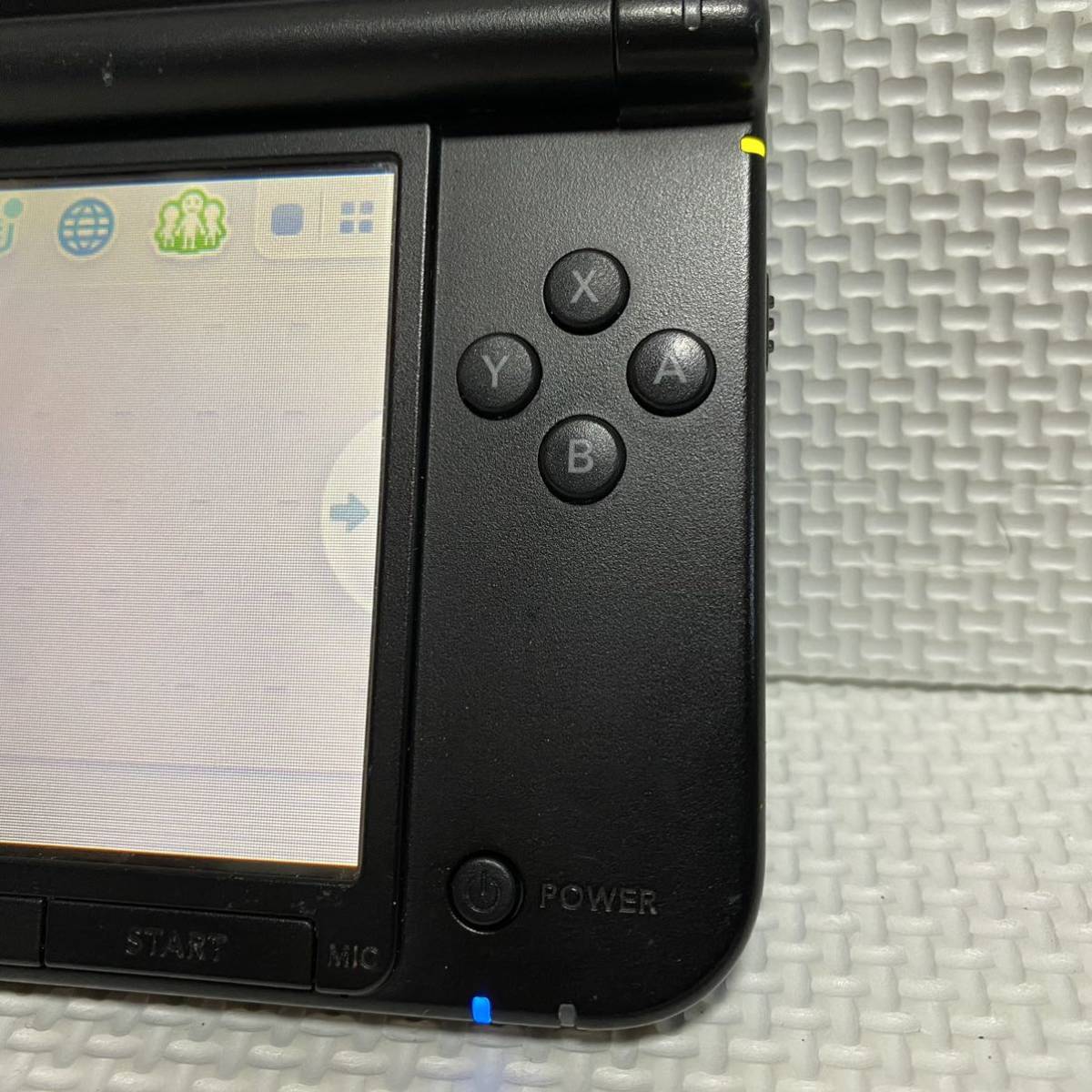 1円☆ ニンテンドー3DS LL ブルー × ブラック Nintendo 任天堂 タッチペン SDカード メモリー SPR-001(JPN) ゲーム機 本体 DS 3DSLL _画像9