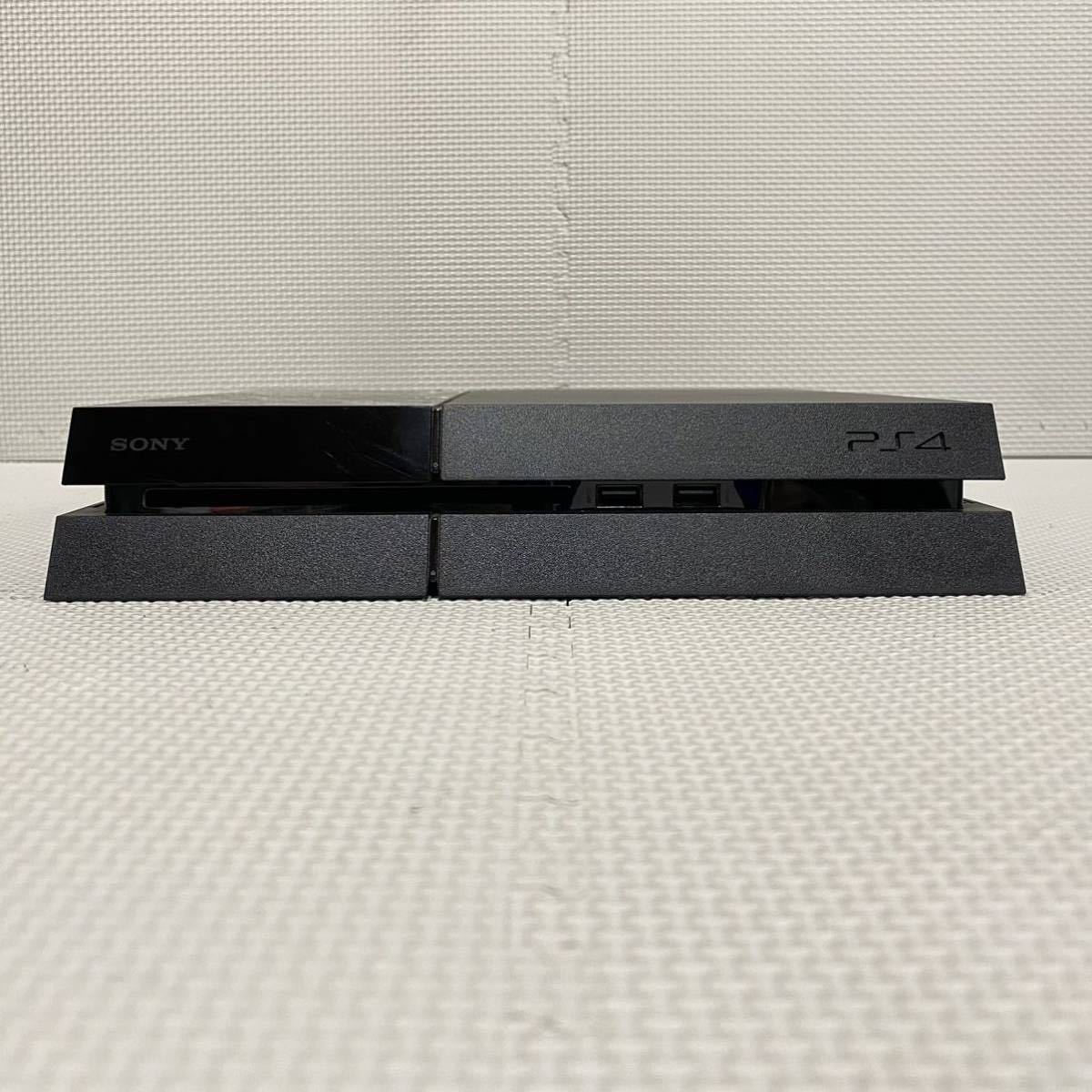 1円☆ PS4 500GB CUH-1100A FW:11.00 戦国BASARA 10th ベイカバー付 ジェットブラック SONY プレステ4 初期型 本体 PlayStation 限定 _画像7