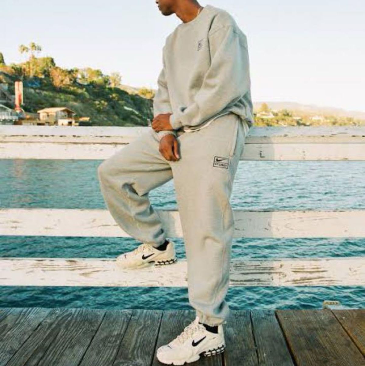 Stussy Nike スウェットパンツ ナイキ ステューシー フリース M Stussy Nike スウェットパンツ ナイキ ステューシー フリース M