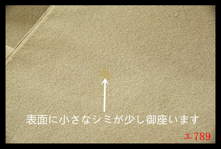 【エ789】西陣逸品　爪掻き本綴れ　亀紋　枯色地　気品豊かに　正絹純金糸太鼓柄高級美術袋帯　検★着物名古屋帯和装小物帯締め_画像9