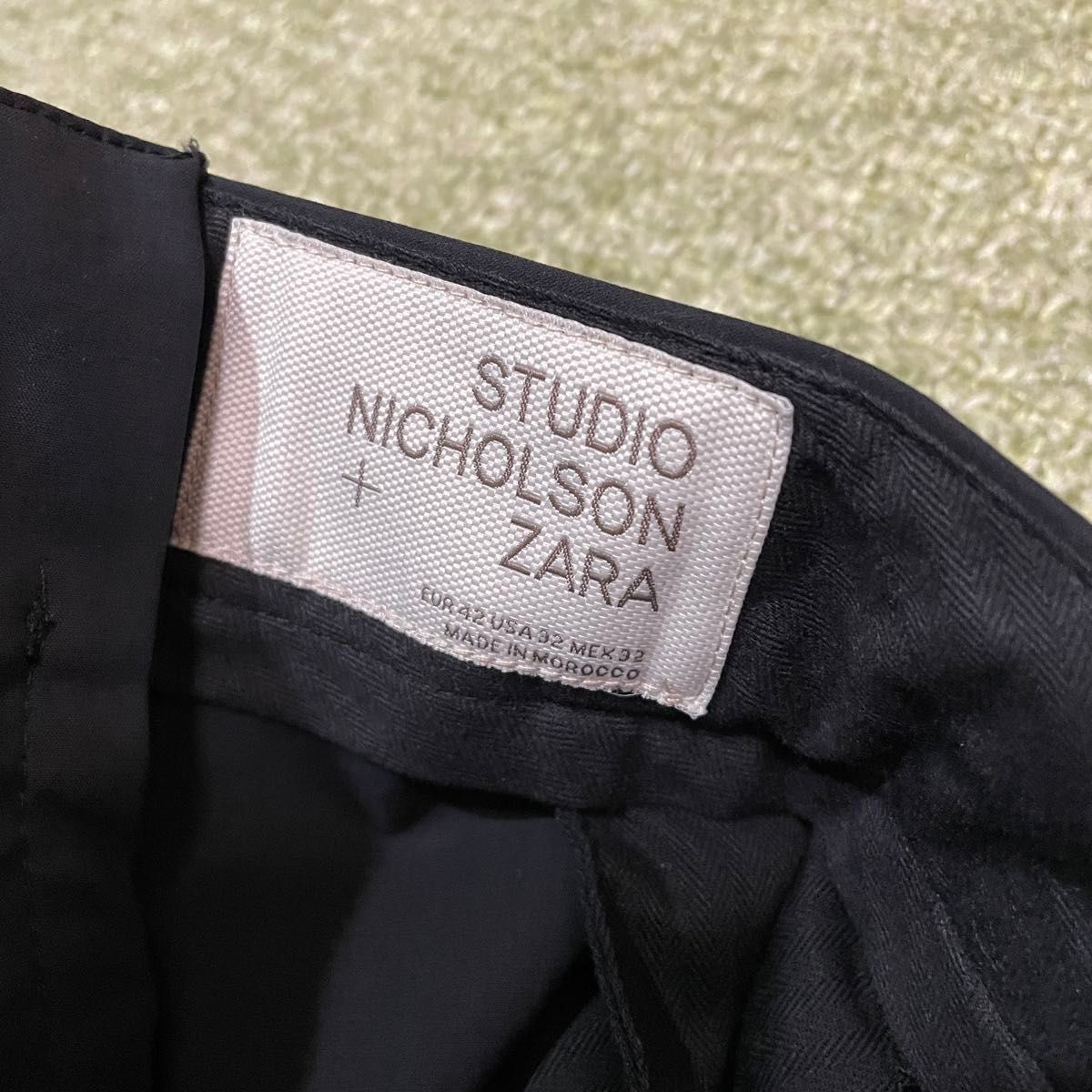STUDIO NICHOLSON ZARA ダブルプリーツ パンツ 42|Yahoo!フリマ STUDIO NICHOLSON ZARA ダブルプリーツ パンツ 42|Yahoo!フリマ