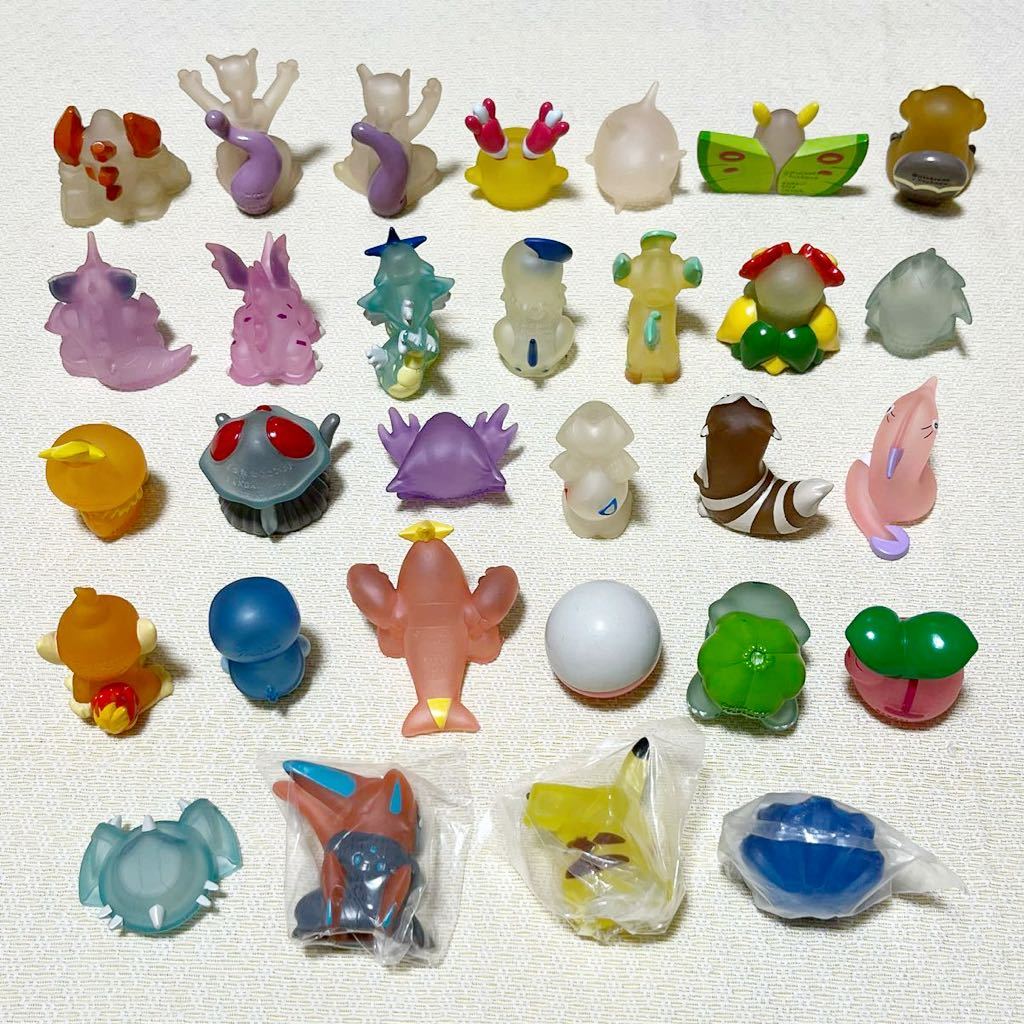 ポケモンキッズ クリア 30体セット 大量 まとめ売り 指人形 ポケモンキッズ クリア 30体セット 大量 まとめ売り 指人形