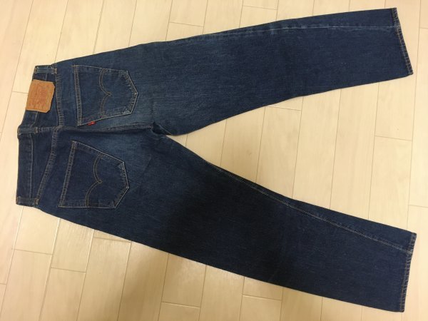 リーバイス 501 66前期 70S オリジナル 刻印6 Rタブ 濃紺 ヒゲ 状態良好 検索）Levis XX BigE 赤耳 ヴィンテージ_画像3