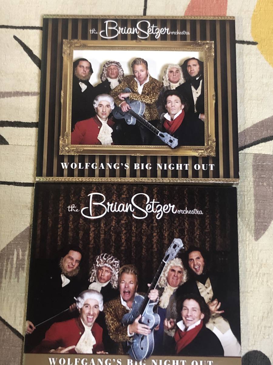  ★非売品CD THE BRIAN SETZER ORCHESTRA／ブライアンセッツァーオーケストラ「WOLFGANG BIG NIGHT OUT」japan mint obi rare STRAY CATS_画像5