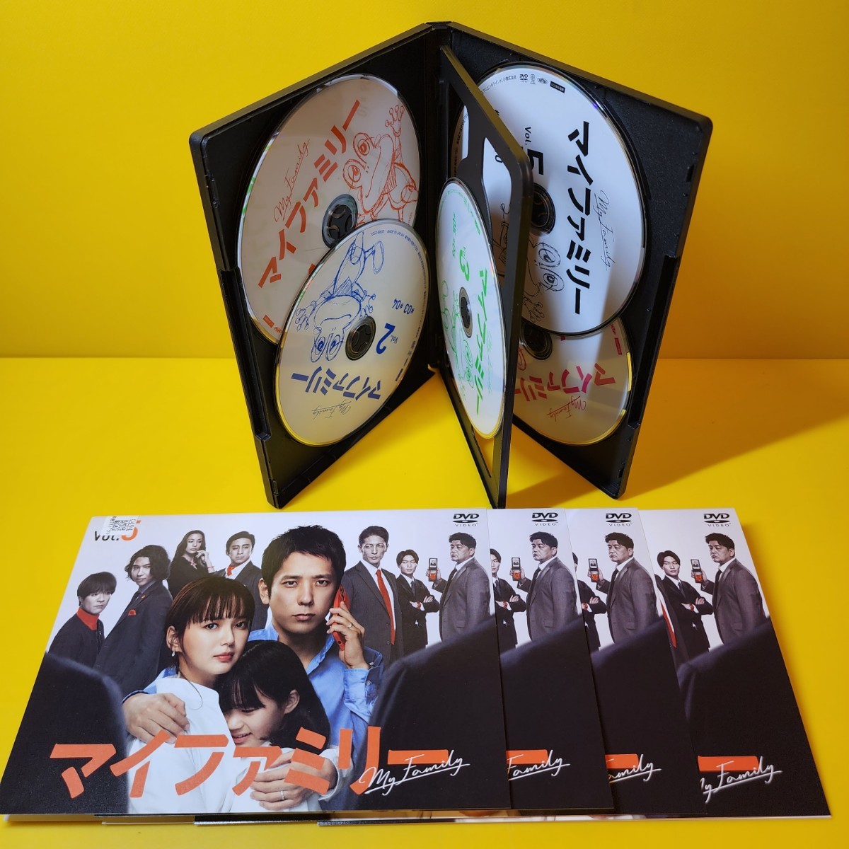 マイファミリー 【全5巻】 レンタル版DVD 全巻セット 二宮和也 Yahoo!オークション - マイファミリー DVD 全5巻 全巻セット