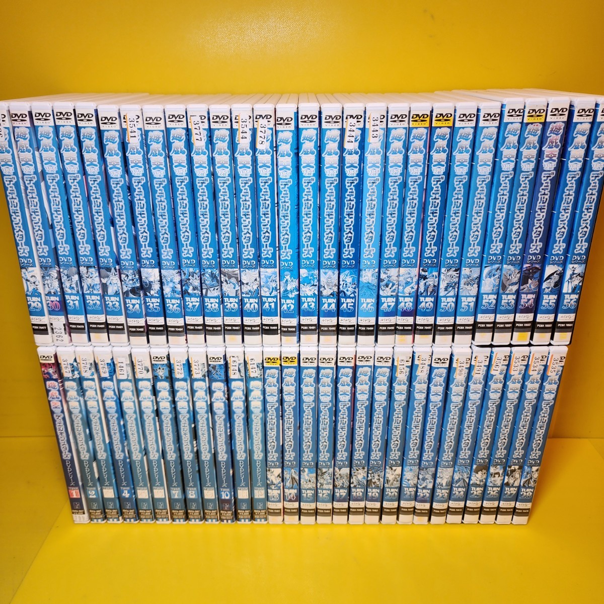 ※新品ケース交換済み 遊☆戯☆王  遊戯王 デュエルモンスターズ DVD全56巻セットの画像1