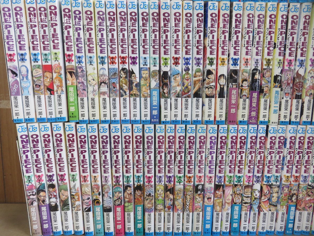 【コミック全巻セット】 ONE PIECE ワンピース 1巻～107巻 + オマケ6冊 尾田栄一郎 ジャンプコミックス－送料無料 コミックセットー_画像3