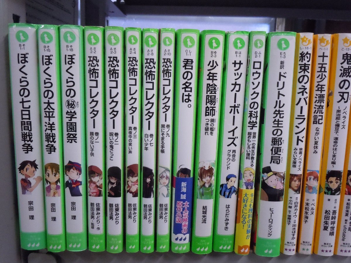 【児童文庫】《まとめて72点セット》名探偵コナン/恐怖コレクター/鬼滅の刃/坊っちゃん/ギルティゲーム/ドラえもん/ドリトル先生 他_画像2