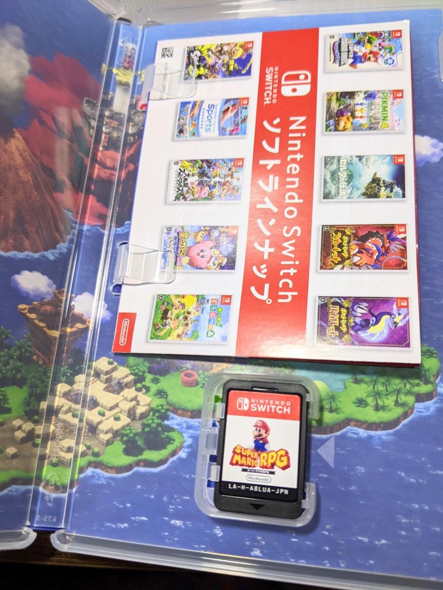 【Switch】 スーパーマリオRPG　特典　レジャーシート付き　非売品　セット