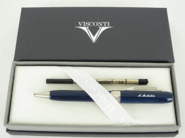 VISCONTI ヴィスコンティ ボールペン ネイビー 箱付き