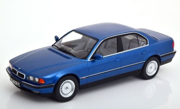 【KKスケール】 1/18 BMW 740i E38 1.シリーズ 1994 blue-metallic [KKDC180362]★未開封新品！_画像1