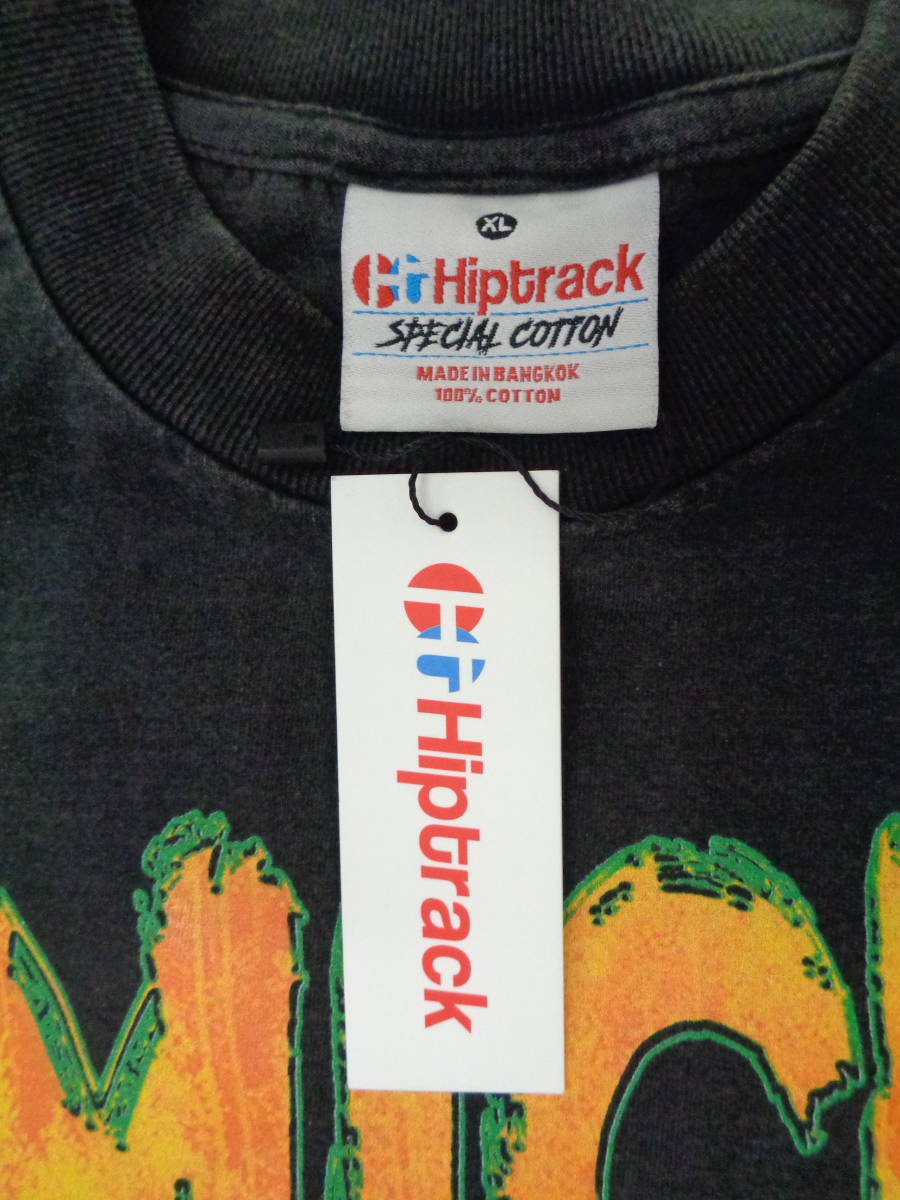 T-367【新品未使用】Michael　Jackson　HIPTRACK　スリラー　ラップTEE　マイケルジャクソン　両面プリント　ブラック　Lサイズ　Tシャツ_画像5