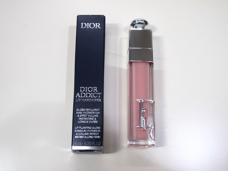 Dior アディクト リップ マキシマイザー 001 ピンク　リップグロス　6ml　おまけ付き　未使用　保管品_画像2