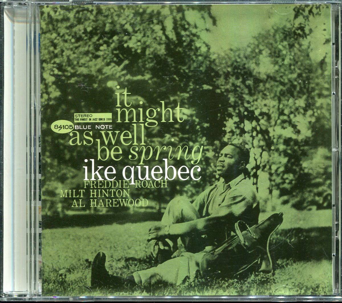 ジャズ/Organ Jazz■Ike Quebec / It Might As Well Be Spring (1962) 廃盤 Freddie Roach(org)全曲共演!! デジタル・リマスタリング仕様_画像1