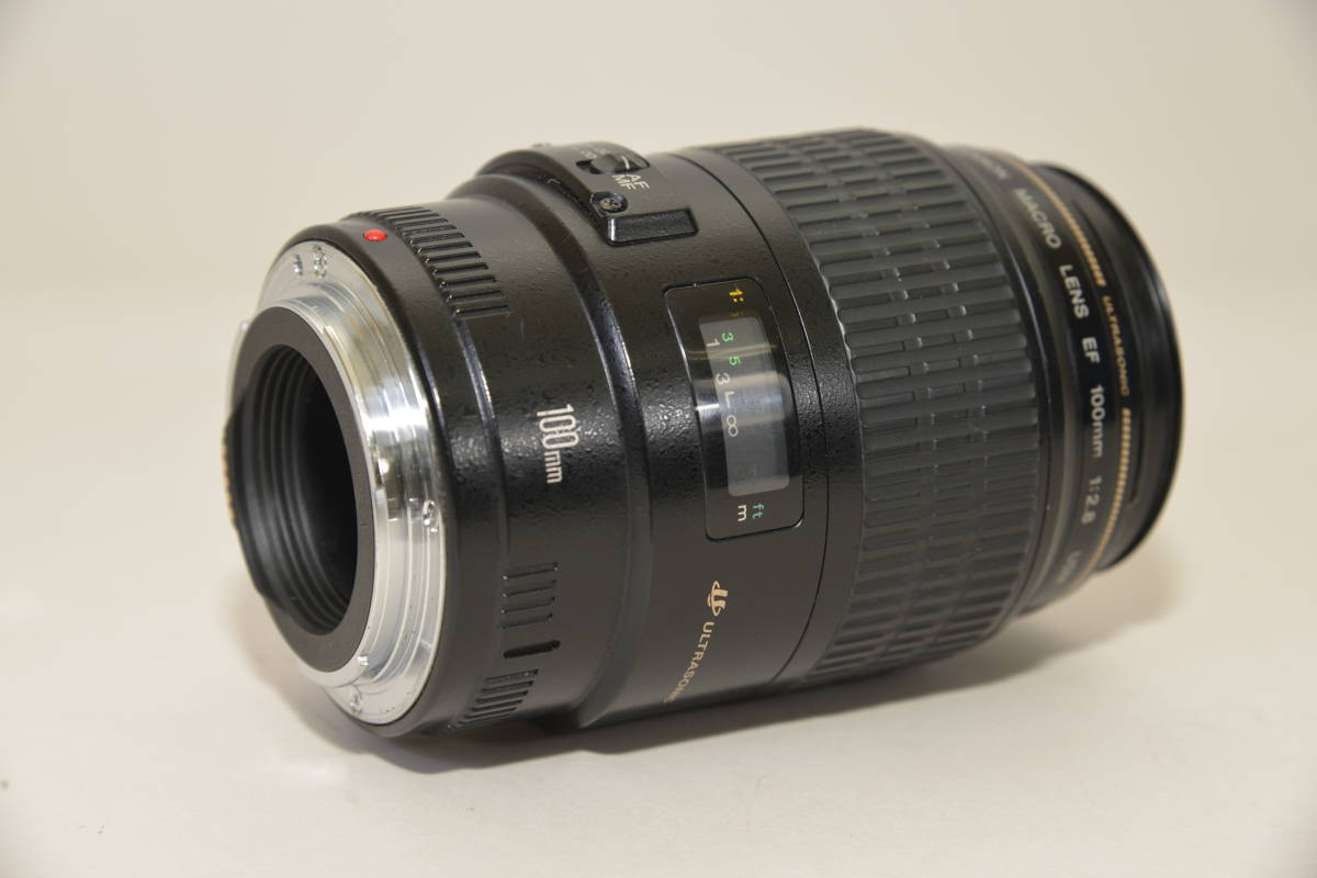 Canon LENS EF 100mm F2.8 USM MACRO 単焦点 マクロレンズ EFマウント_画像4