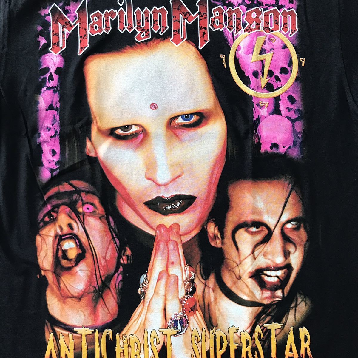 バンドTシャツ マリリン マンソン （Marilyn Manson)新品 L_画像2
