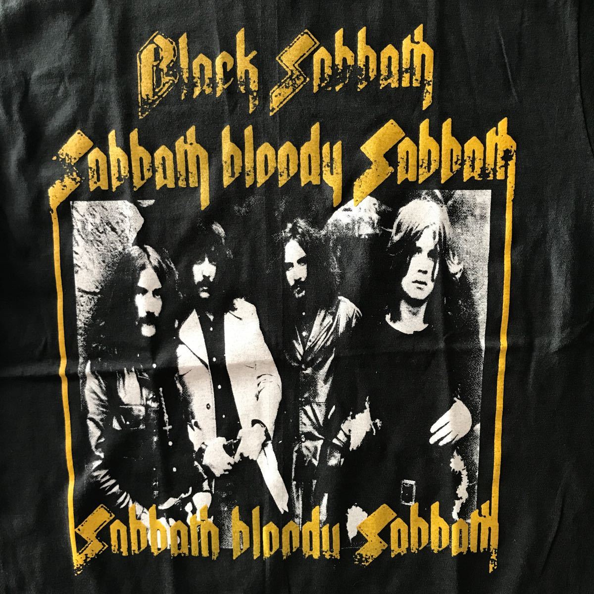 バンドTシャツ ブラックサバス(BLACK SABBATH)新品 L_画像2