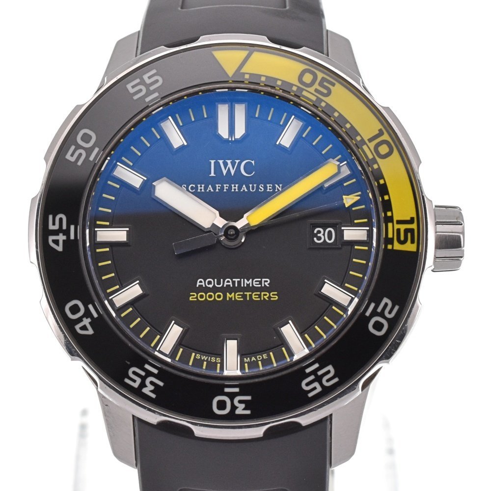 IWC SCHAFFHAUSEN IW356802 アクアタイマー 2000 自動巻き メンズ 良品 D#128192