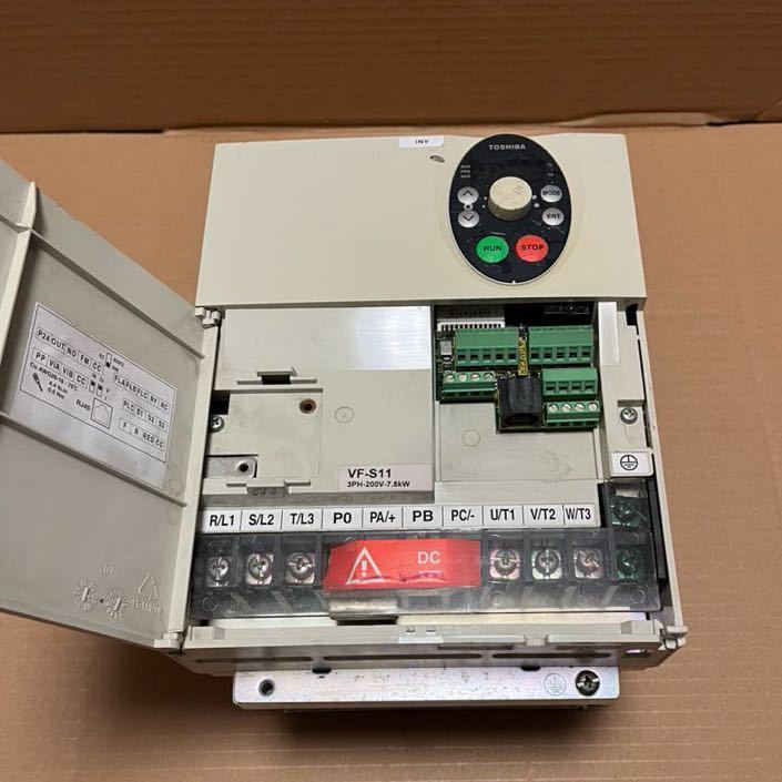 東芝 インバータ VF-S11 7 5kw 現状品|Yahoo!フリマ(旧PayPay 東芝 インバータ VF-S11 7 5kw 現状品|Yahoo!フリマ(旧PayPay