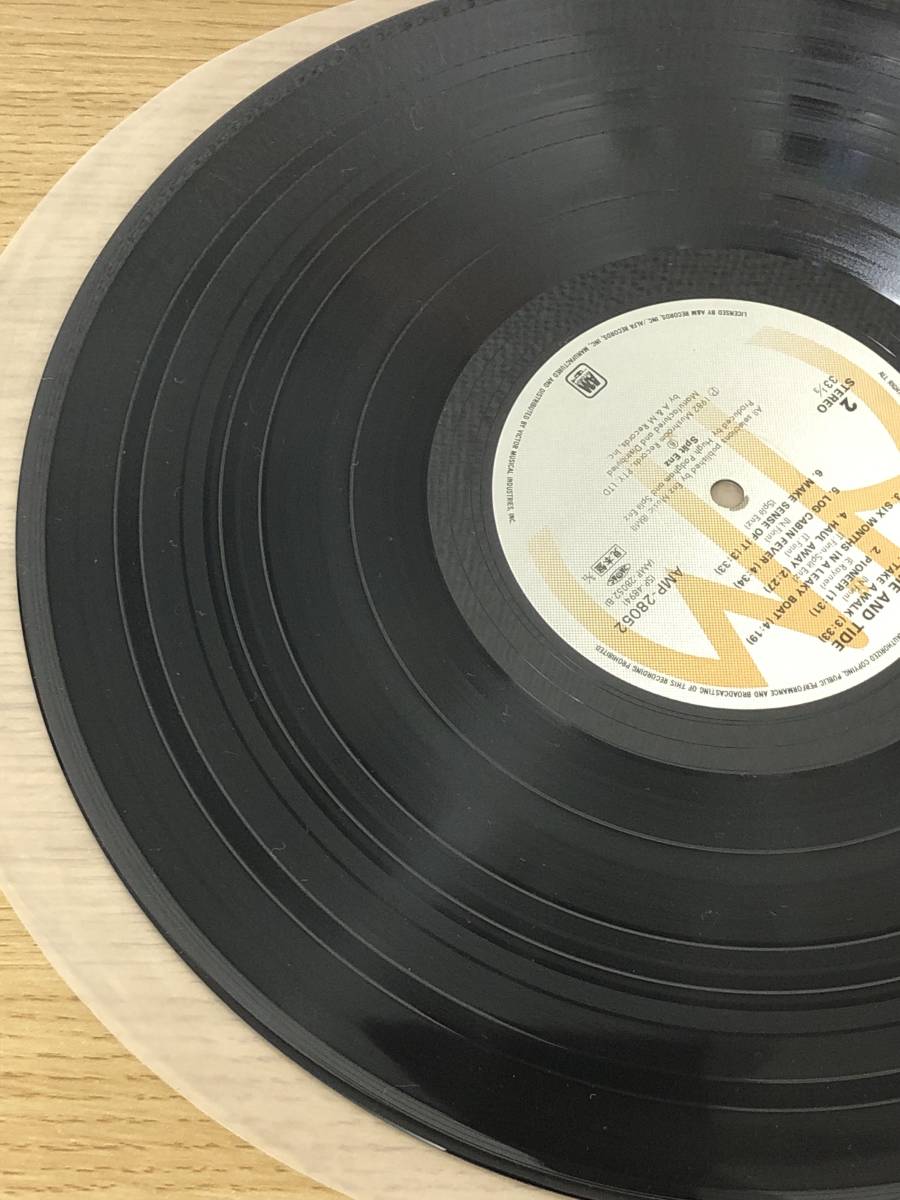 LPレコード 国内盤/見本盤/プロモ盤 非売品 タイム アンド タイド / スプリット エンズ 1982年 AMP-28052 ジャンク 現状渡し69_画像6