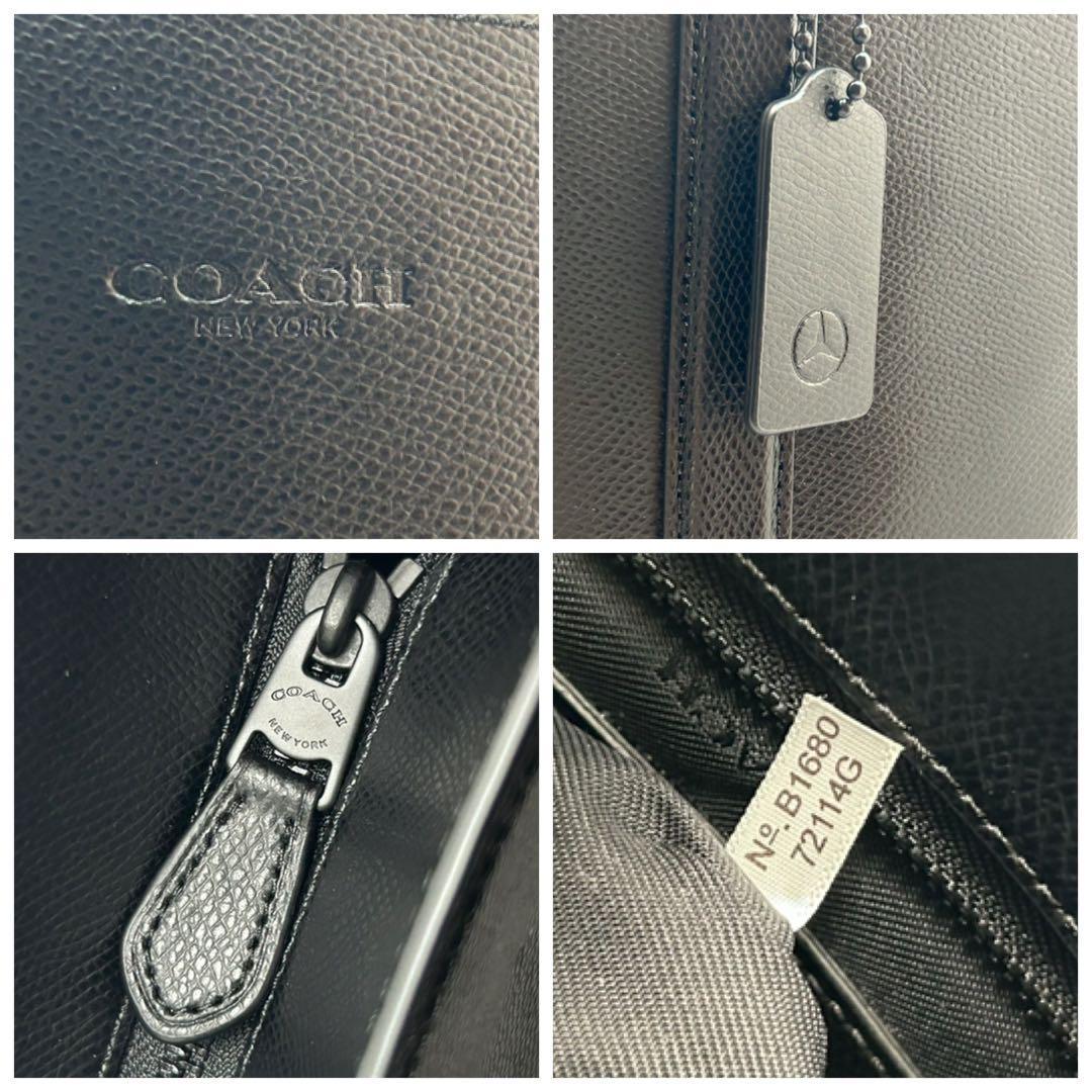 極美品 COACH コーチ メルセデスベンツ 記念コラボ メトロポリタン