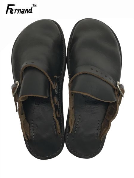 TK 新品 USA製 フェルナンドレザーFERNAND LEATHER レザーサンダル CLOG 7