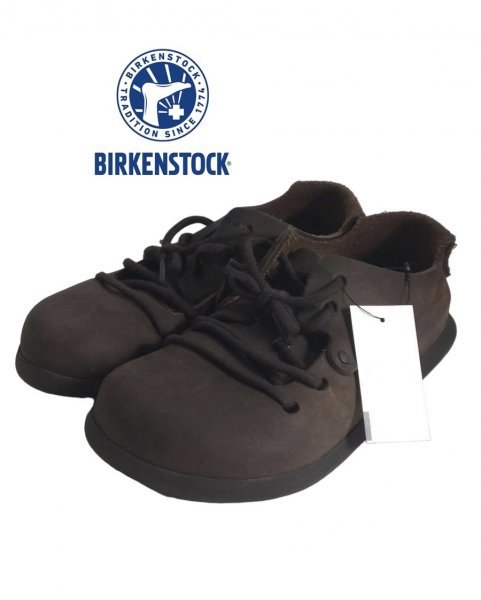 TK ビルケンシュトック BIRKENSTOCK 『雰囲気◎オイルレザー』 モンタナ 36 レザーシューズ サンダル_画像1