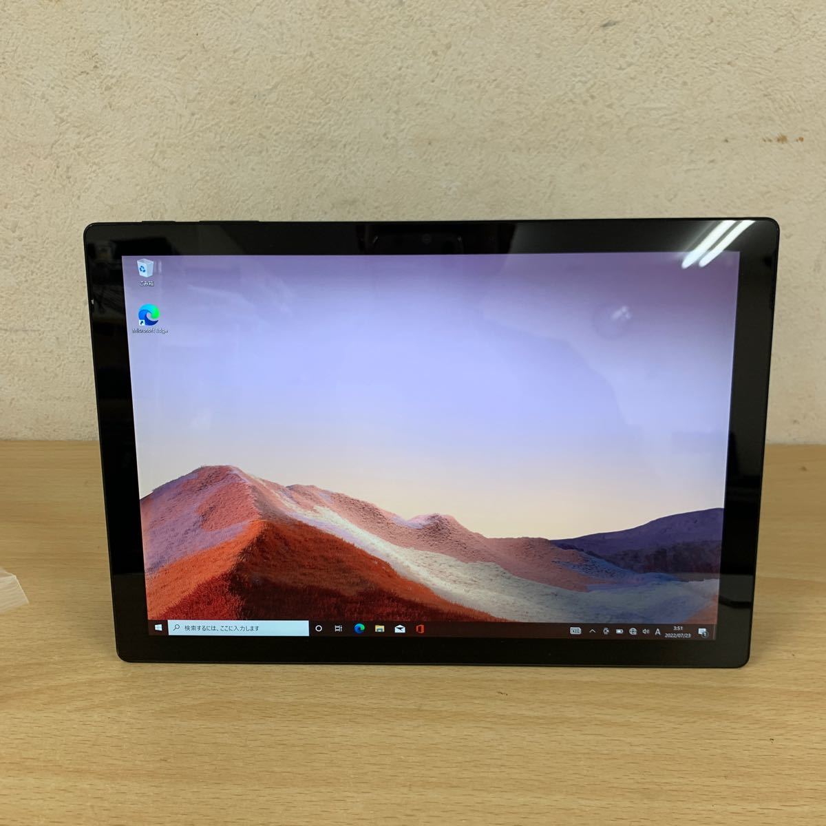 美品 Microsoft Surface Pro 7 1866 Windows10 Core i7-1065G7 16GB 512GB タブレット パソコン_画像1