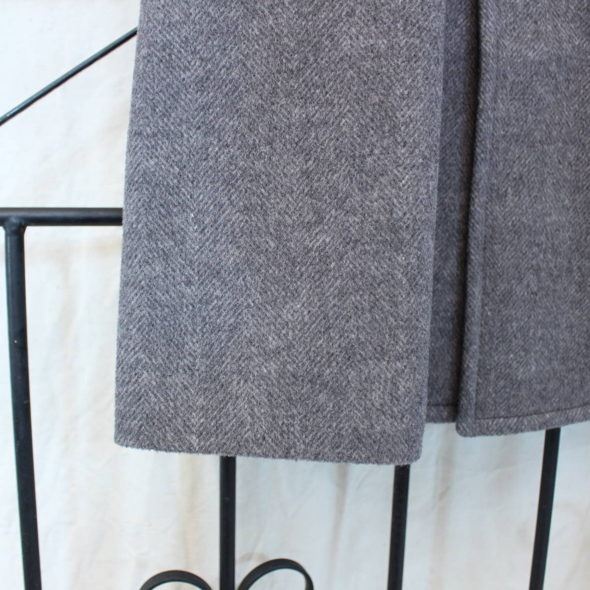 CORNELIANI CASHMERE BREND WOOL BELTED BALMACAAN COATコルネリアーニ